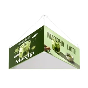 10' Triangular Hanging Banner Kit (Hardware + Banner)