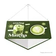 10' Triangular Hanging Banner Kit (Hardware + Banner) | https://www.bestnamebadges.com