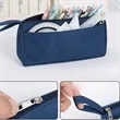 Double Zipper Portable Pouch Pencil Case | https://www.bestnamebadges.com