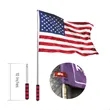 Custom Telescopic Handheld Flagpole for Tour & Teaching | https://www.bestnamebadges.com