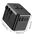 Universal International Travel Power Adapter | https://www.bestnamebadges.com