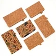 A5 Cork Cover Notepad Notebook | https://www.bestnamebadges.com