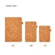 A5 Cork Cover Notepad Notebook | https://www.bestnamebadges.com