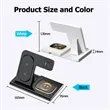 Foldable 4 in 1 Wireless Charger | https://www.bestnamebadges.com