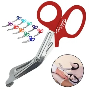 Stainless Steel Trauma Shears with Safety Tip Handle