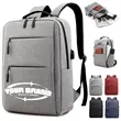 15.6 Inch Durable Backpack Laptop Bag w/ USB Charging Port | https://www.bestnamebadges.com
