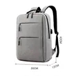 15.6 Inch Durable Backpack Laptop Bag w/ USB Charging Port | https://www.bestnamebadges.com