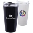 16 oz. Verano Plastic Coffee Tumblers w/ Custom Imprint | https://www.bestnamebadges.com