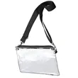 Tulia Transparent Carrying Bags W/ Custom Print | https://www.bestnamebadges.com