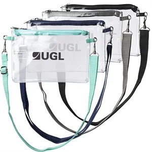 Tulia Transparent Carrying Bags W/ Custom Print