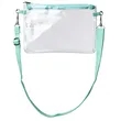 Tulia Transparent Carrying Bags W/ Custom Print | https://www.bestnamebadges.com