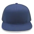 6 Panel Snapback Poly Twill Trucker Cap with Flat Bill | https://www.bestnamebadges.com