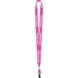 5-8 Wide Neon Polyester Web Lanyard | https://www.bestnamebadges.com