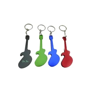 Guitar Can Opener Keychain