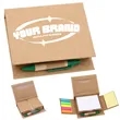 Eco Sticky Note Set with Pen and Ruler Cover | https://www.bestnamebadges.com