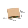 Eco Sticky Note Set with Pen and Ruler Cover | https://www.bestnamebadges.com