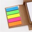 Eco Sticky Note Set with Pen and Ruler Cover | https://www.bestnamebadges.com
