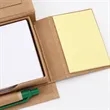 Eco Sticky Note Set with Pen and Ruler Cover | https://www.bestnamebadges.com