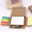 Eco Sticky Note Set with Pen and Ruler Cover | https://www.bestnamebadges.com