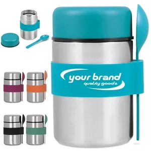 13oz. Width Mouth Thermo w/ Spoon