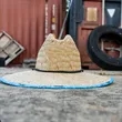 Customized Summer Beach Sun Straw Hats | https://www.bestnamebadges.com