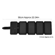 Portable Five Solar Folding Panels Power Bank w/ Compass | https://www.bestnamebadges.com