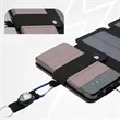 Portable Five Solar Folding Panels Power Bank w/ Compass | https://www.bestnamebadges.com