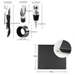 4pcs Stainless Steel Accessory Tool Wine Bottle Opener Set | https://www.bestnamebadges.com