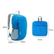 30L Portable Folding Lightweight Travel Adjustable Backpack | https://www.bestnamebadges.com