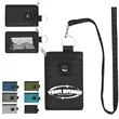 RFID Blocking ID Holder Keychain Lanyard Portable Wallet | https://www.bestnamebadges.com