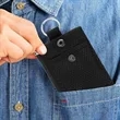 RFID Blocking ID Holder Keychain Lanyard Portable Wallet | https://www.bestnamebadges.com