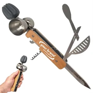 8-in-1 Portable Multi-Function Cocktail Bartending Bar Tools