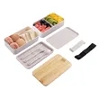 Bamboo Lunch Container Microwavable Food Storage | https://www.bestnamebadges.com