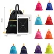 Waterproof Drawstring Gym Backpack With Zipper | https://www.bestnamebadges.com