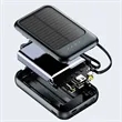 10000mAh Outdoor Mini Solar Power Banks with Built-in Cable | https://www.bestnamebadges.com