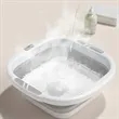 Foldable Portable Washing Basins Washbasins For Travel | https://www.bestnamebadges.com