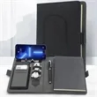 A5 8000mAh Wireless Charging Power Bank Portfolios Notebook | https://www.bestnamebadges.com