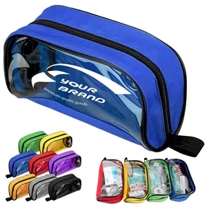 Medical Bag Organizer Storage w/ Transparent Window