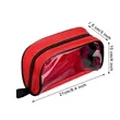 Medical Bag Organizer Storage w/ Transparent Window | https://www.bestnamebadges.com