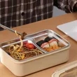 Compartment Leak Proof Bento Box Set w/ Cutlery | https://www.bestnamebadges.com