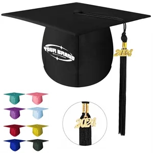 2025 Tassel Matte Graduation Cap for High School & Bachelor
