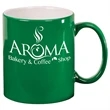 11 oz Ceramic Round LazerMug | https://www.bestnamebadges.com