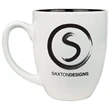16oz Ceramic Bistro LazerMug | https://www.bestnamebadges.com