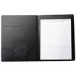 Black Executive Curve Portfolio Journal | https://www.bestnamebadges.com