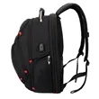 SwissDigital® PIXEL Front Reflectors Travel Backpack | https://www.bestnamebadges.com
