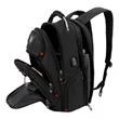 SwissDigital® PIXEL Front Reflectors Travel Backpack | https://www.bestnamebadges.com