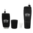 Pour Caddy 20 oz Flask Set - Laser Engraved | https://www.bestnamebadges.com