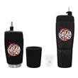 Pour Caddy 20 oz Flask Set - Full Color | https://www.bestnamebadges.com