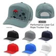 7 Panel Performance Golf Rope Trucker Cap w/Perforated Mesh | https://www.bestnamebadges.com