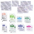 24pcs Hard Casing Easy Carry First Aid Kit | https://www.bestnamebadges.com